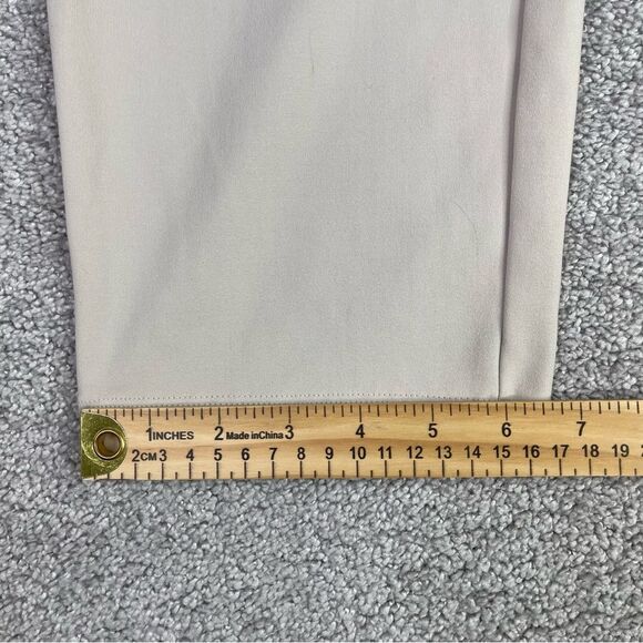 Yogalicious Pants Women's XL Beige Lux Avenue Straight Leg Elastic Waist Active - Picture 11 of 12